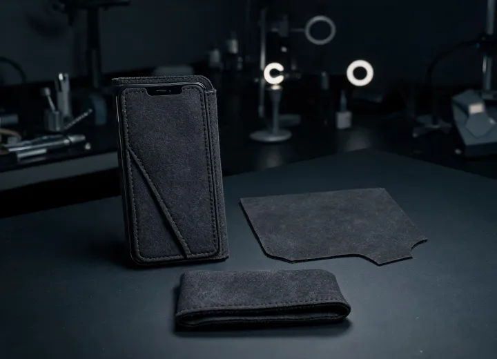 Consumer electronics tactile surface material